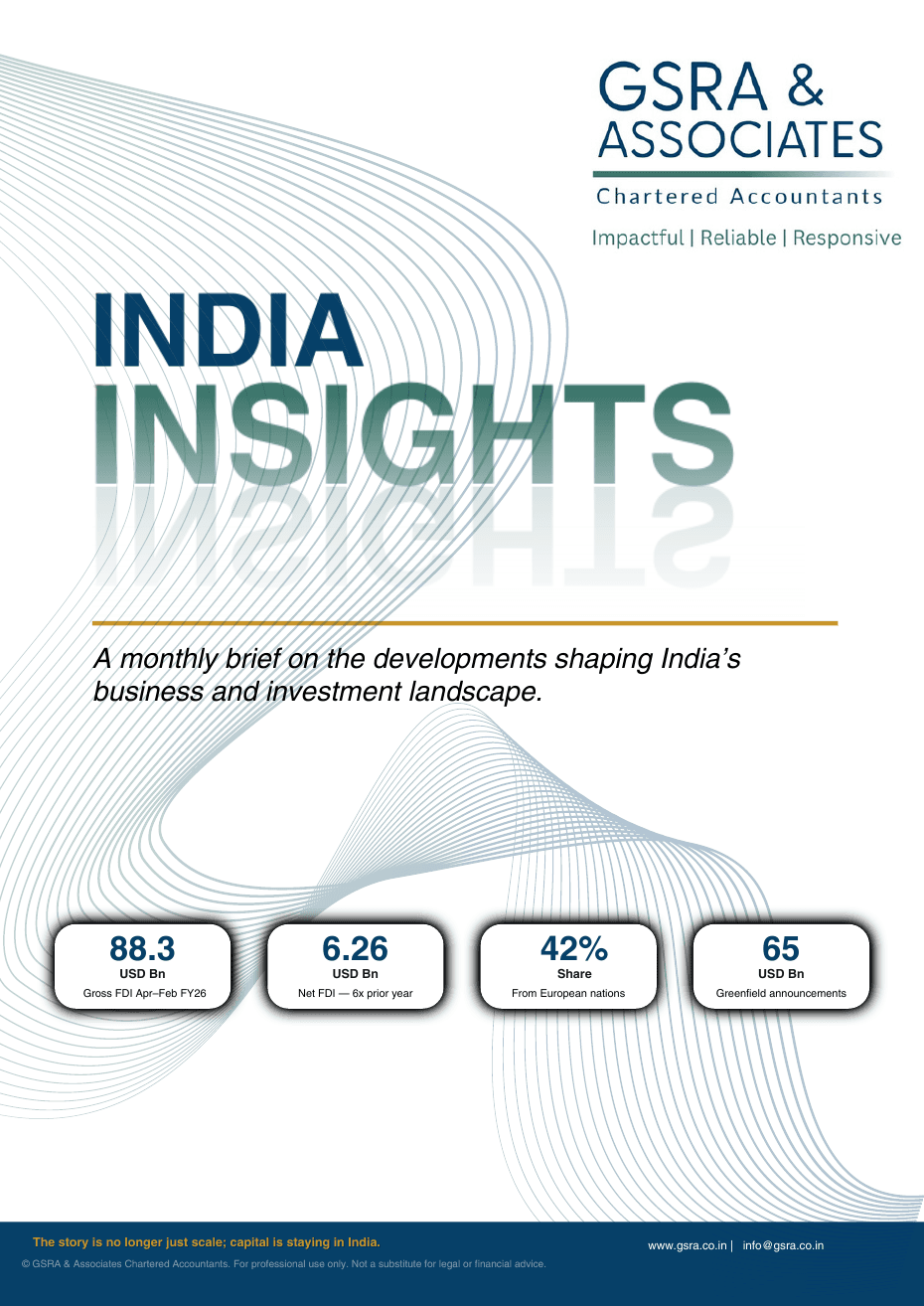 India Insights June 2026 cover — Capital Is Staying