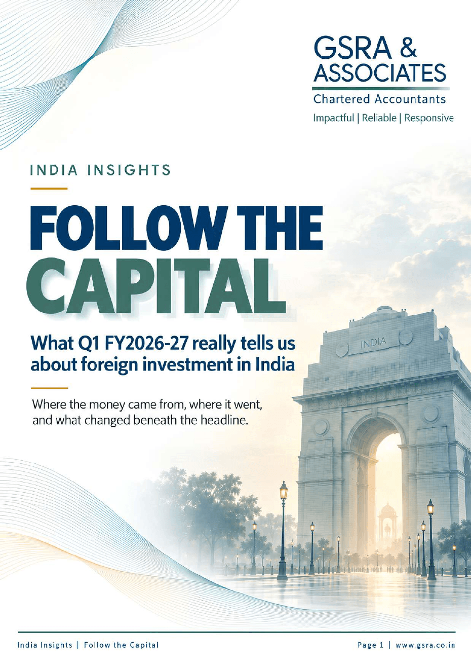 India Insights, October 26 — Follow the Capital cover